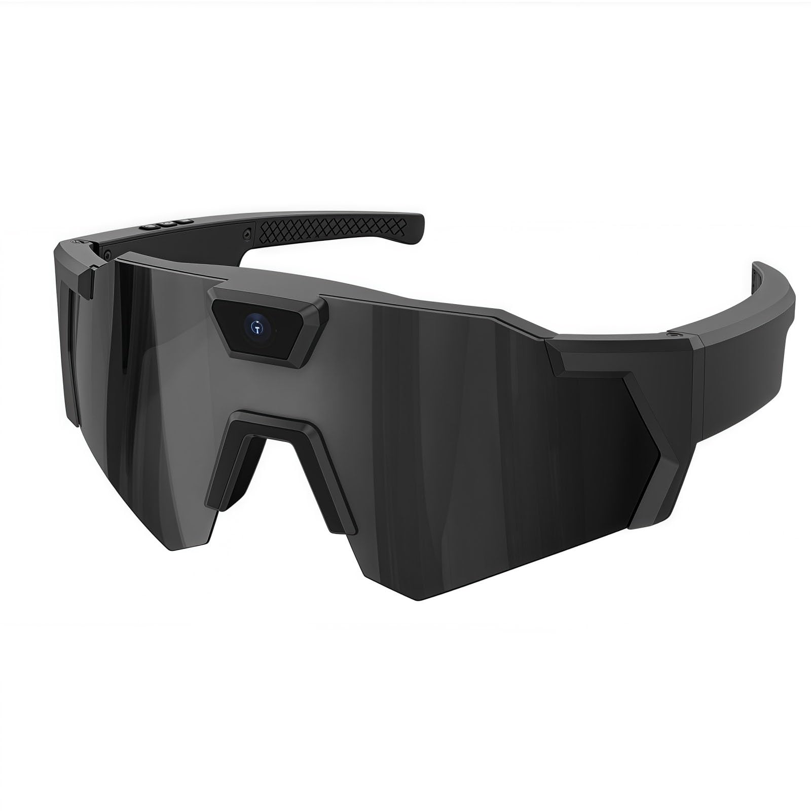 Occhiali da Corsa con Telecamera HD 1080P, Occhiali da Sole con Action Camera da 64G ROM, Ideali per Sport all'Aperto, Ciclismo e Viaggi, Adatti a Uomo e Donna