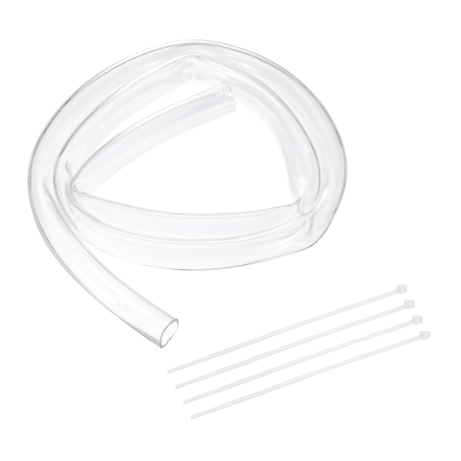 Tube flexible en PVC transparent 28x34mm tuyau de vinyle léger pour l'irrigation