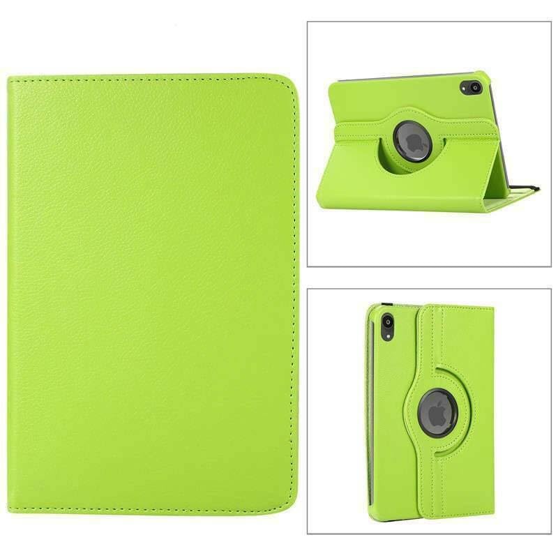 Étui iPad Air 1 2 vert à rabat en cuir avec rotation complète 360 - 2