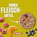 Fleischeslust Hundewurst | Ziege & Lamm mit Steckrübe, Kürbis & Heidelbeere | Futterbox (6x800g) | Nassfutter | schnittfest | getreidefrei | Alleinfuttermittel für ausgewachsene Hunde