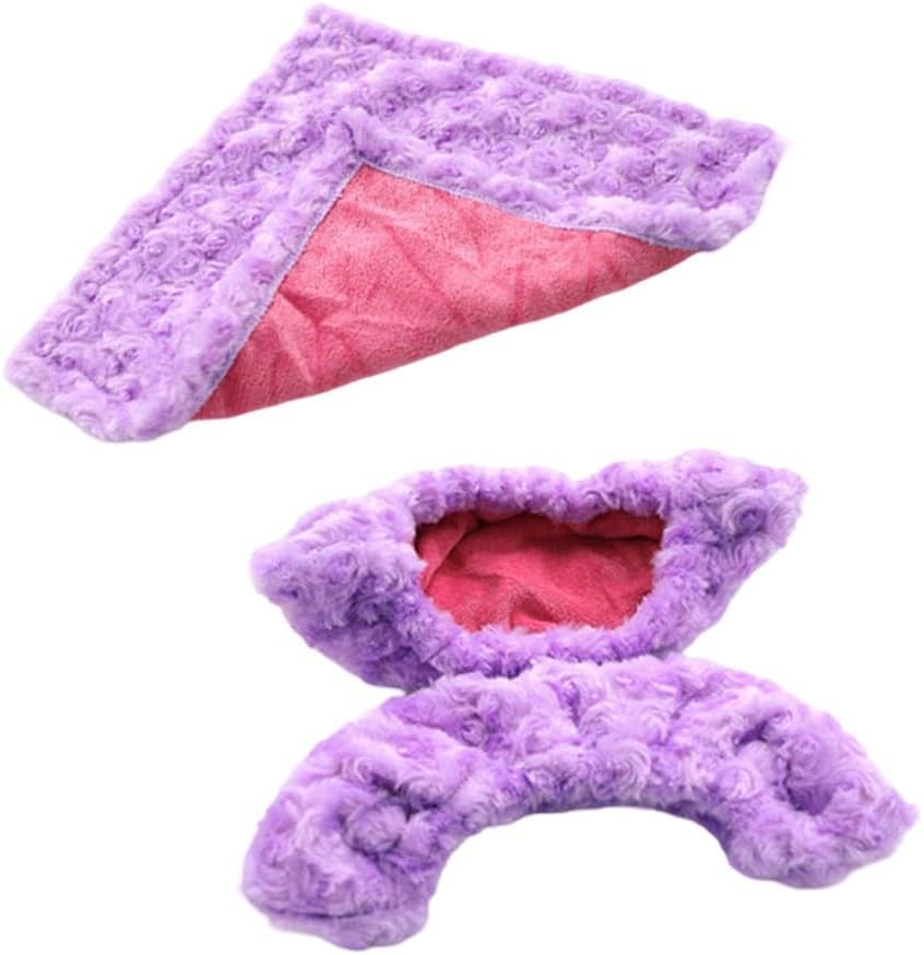 Minhe Square Towel For Ice Skate Covers With Plush Lining And Towel Moisture Absorbing Towel Guard For Figure And Hockey Skates Skate Accessories(M)