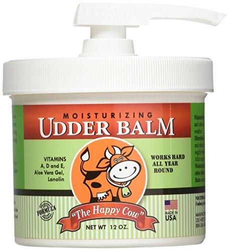 Udder Balm The Happy Cow Moisturizing Udder Balm - 12 ounce pump