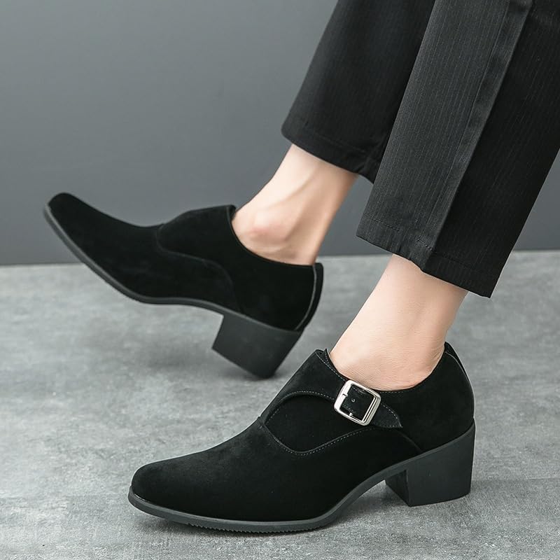 Formal Shoes for Men Outdoor Slip On Round Toe Non Slip Low Top Anti-Slip Outdoor3