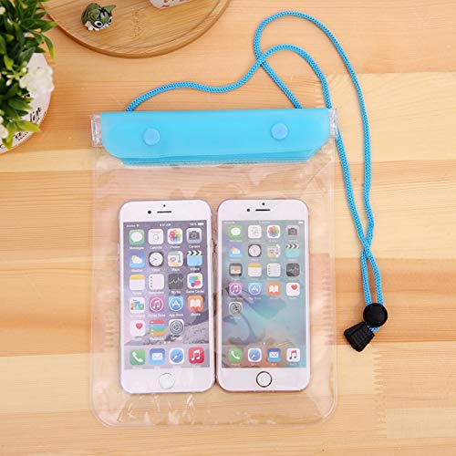 YINZHI Mobile Phone Accessories, 10 PCS Large Mobile Phone Transparent Waterproof Cover Touch Screen Rechargeable Mobile Phone Waterproof Bag Cellphone Protective Case Covers (Color : Random Color)