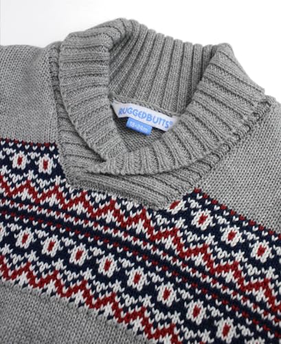 Image of RUGGEDBUTTS Baby /Toddler Boys Pullover Quarter-Zip Sweater