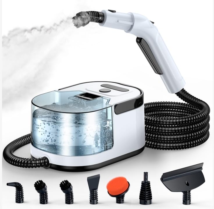 Image of Steam Cleaner for Home, Deep Cleaning Handheld Steam Cleaner