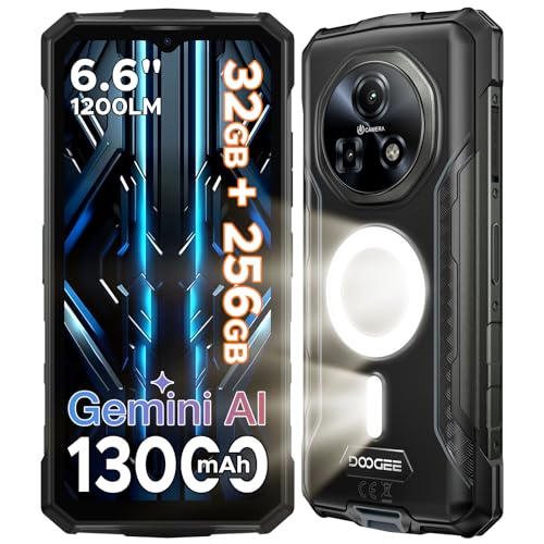 DOOGEE Fire 5 Ultra Telefono Movil Irrompible, 32GB+256GB/2TB 1200LM Móvil Resistente, MTK G81, 13000mAh 6.6 DOOGEE Fire 5 Ultra Telefono Movil Irrompible, 32GB+256GB/2TB 1200LM Móvil Resistente, MTK G81, 13000mAh 6.6