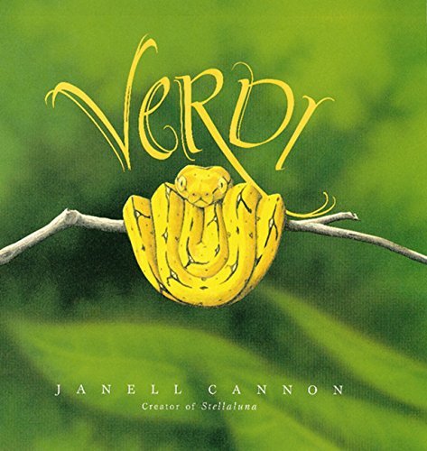 Verdi 1st (first) Edition by Cannon, Janell [1997] B00BXU7UDQ Book Cover