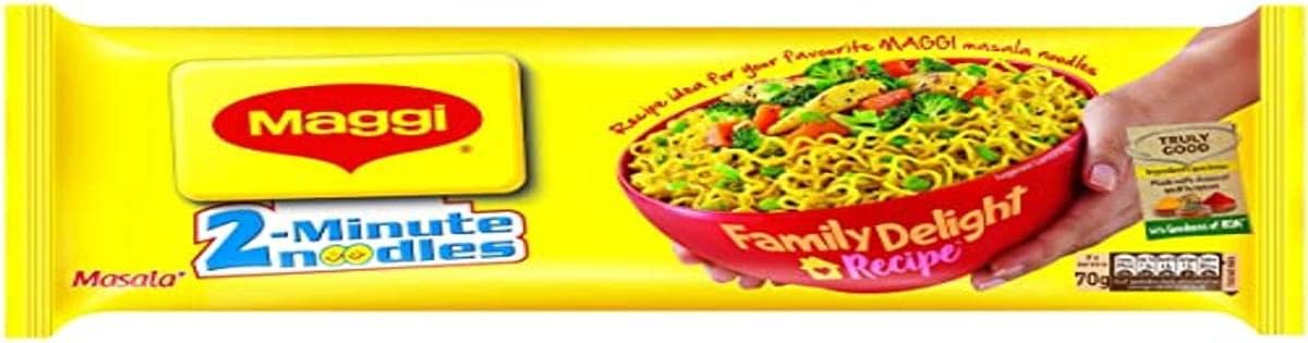 Maggi 2-Minute Instant Noodles, Masala ? 280g Pouch