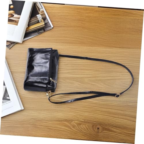 Sac bandoulière petit format COLLBATH en PU avec sangle ajustable - 7