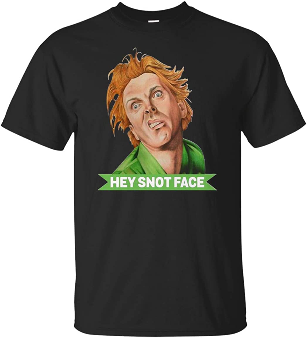 MNSWRHey Snot Face Drop Dead Fred Vintage Shirt Black Adult Ironic T-Shirt
