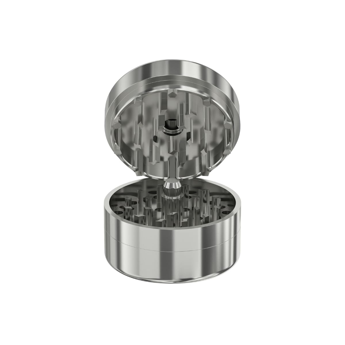 Premium Edelstahl Grinder Bel Air | 3-teilig | 608Z Kugellager-Technologie Original | California's Choice