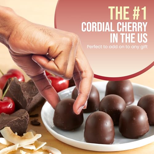 Queen Anne Chocolate Covered Cordial Cherries Variety Pack | 6.6 oz (Pack of 5) | 10 Piece Boxes | Whole Maraschino Cherry Creamy Filled Liquid Center | Holiday Party Chocolate Candy