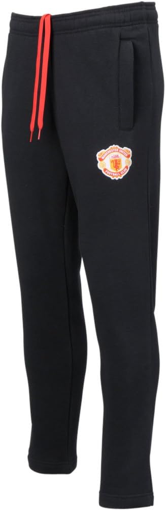 Adidas Mens Manchester United Track Pants Black M
