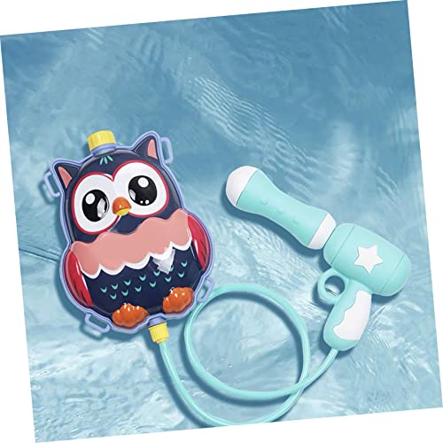 ibasenice 1 Conjunto Brinquedo Presente De Verão Mochila Filho Plástico Arma De Agua