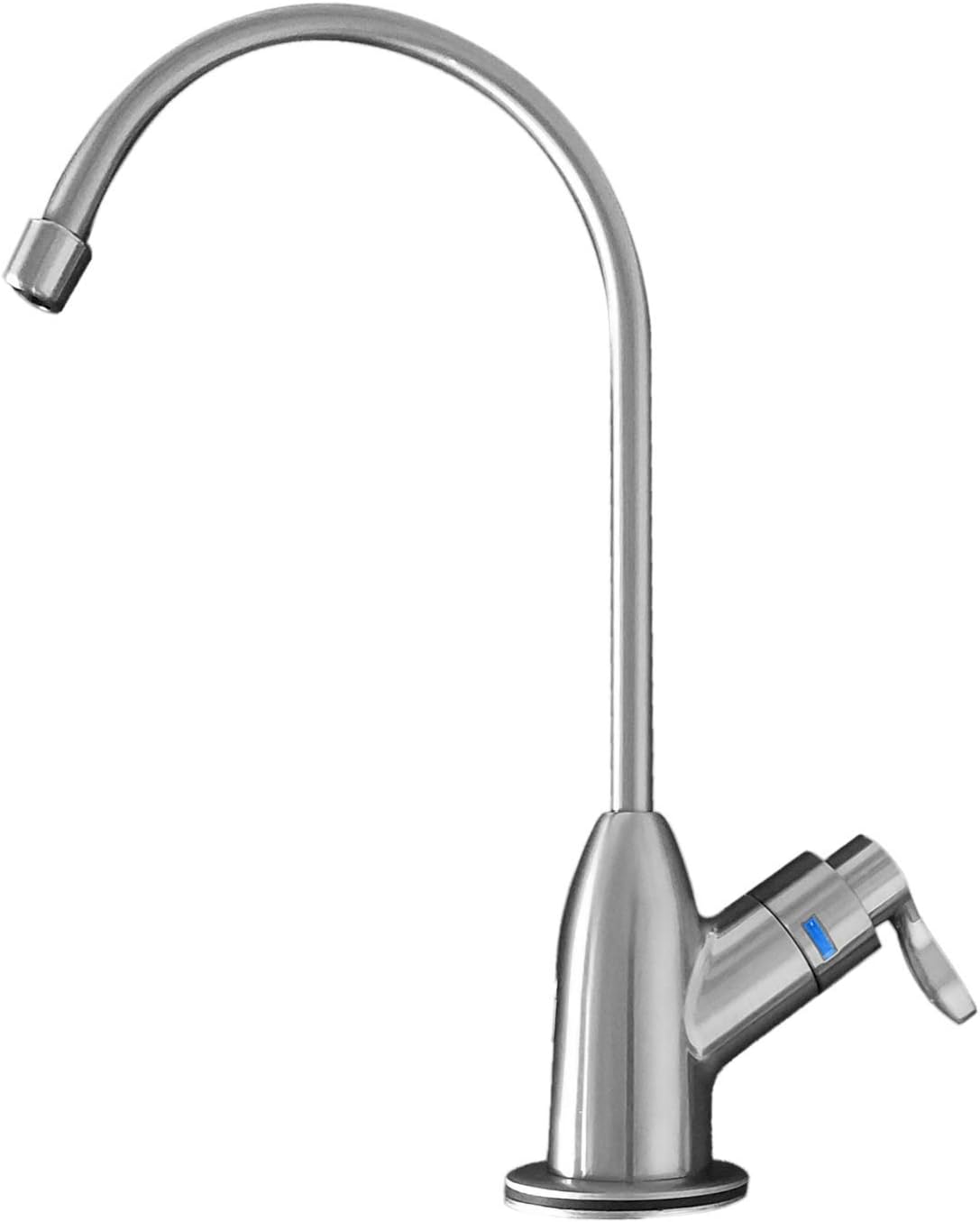 Pure Blue H2O Electronic Monitored Faucet, Brushed Nickel, Water Purification Unit