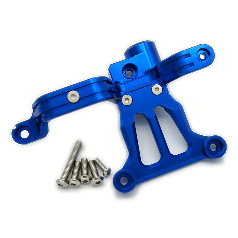 1/5 6S & 8S RC Car 77076-4 Aluminum Steering Bellcrank Support- 1PC Replace One of #7746 & GPM TXM048C Blue