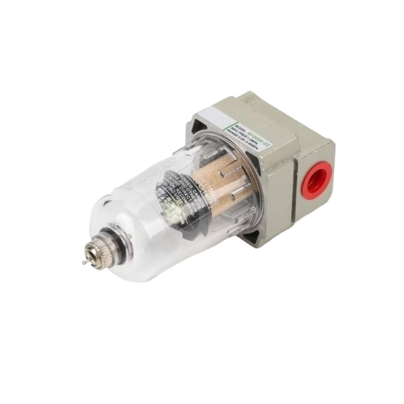 1Pcs AF2000-02 Processor Copper Filter Air Pump Filter Oil And Water Separator Pneumatic Components Air Compressor