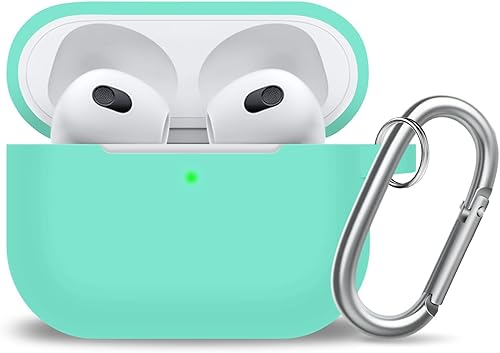 Vista 38 de Funda para AirPods Pro 2, Compatible con Accesorios de Funda para AirPods Pro de 2ª/1ª Generación con Llavero, Azul Mediodía A1-Azul medianoche