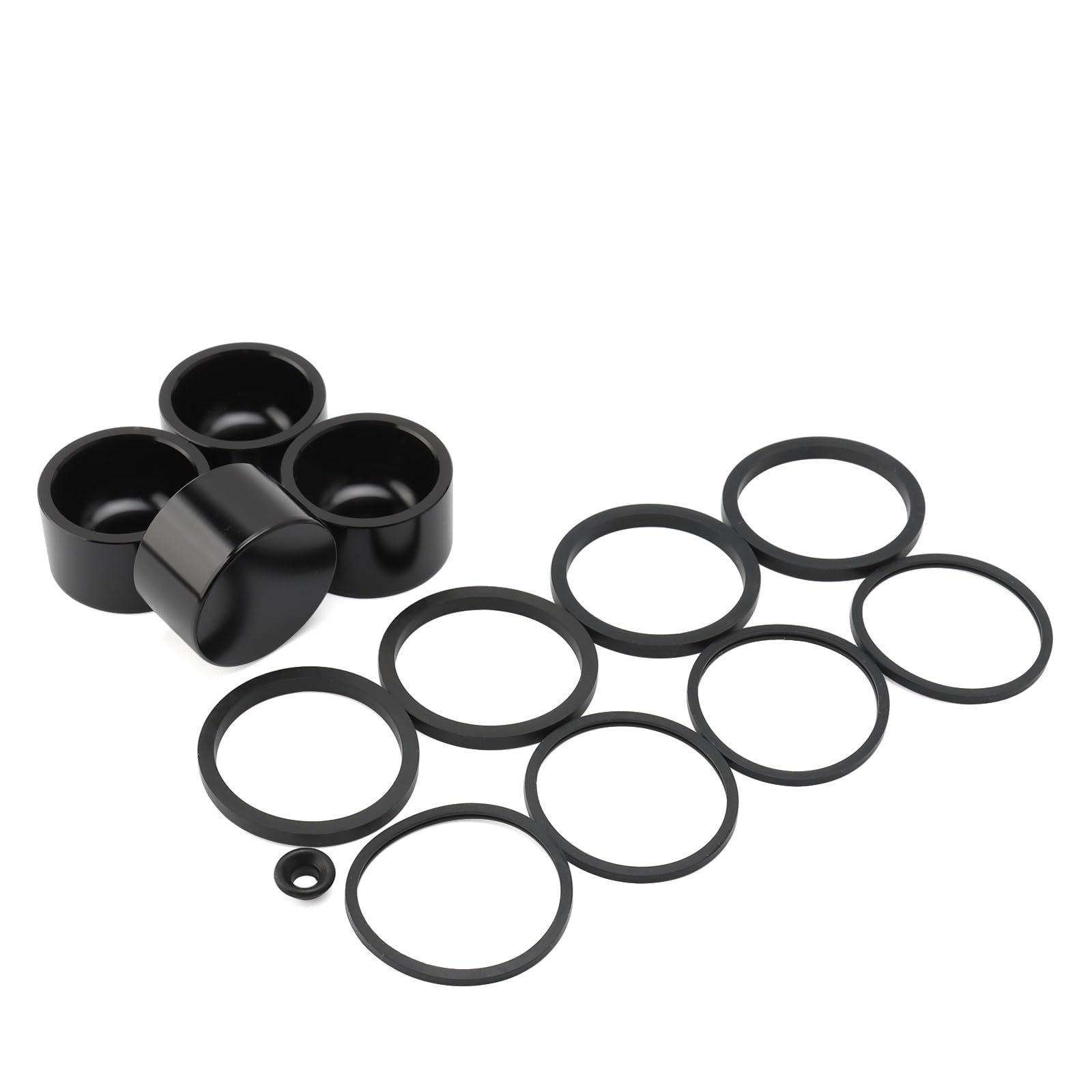Zestaw naprawczy zacisku hamulca przedniego Zestaw uszczelek tłoka zacisku 43027-08 do Harley Touring Electra Road Street Glide Road King 08-22