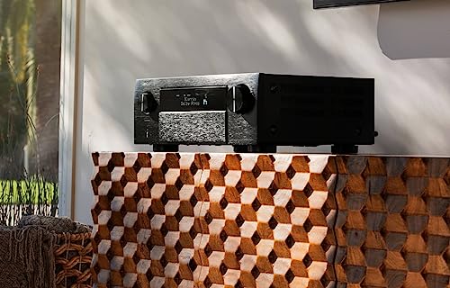 Denon AVC-X4800H 9.4-Kanal AV-Receiver, Verstärker mit Auro-3D, Dolby Atmos, DTS:X,6 '8K-Eingängen...