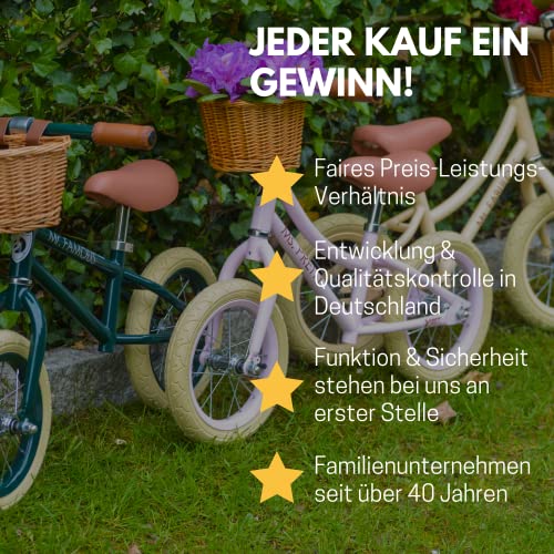 BEST SPORTING Laufrad ab 2 Jahren I Holz Laufrad 10 Zoll I Kinder Laufrad Holz I rot I hochwertiges Kinderlaufrad mit Eva-Schaum-Reifen I Laufrad Kind I Laufräder Kinder – Bild 7