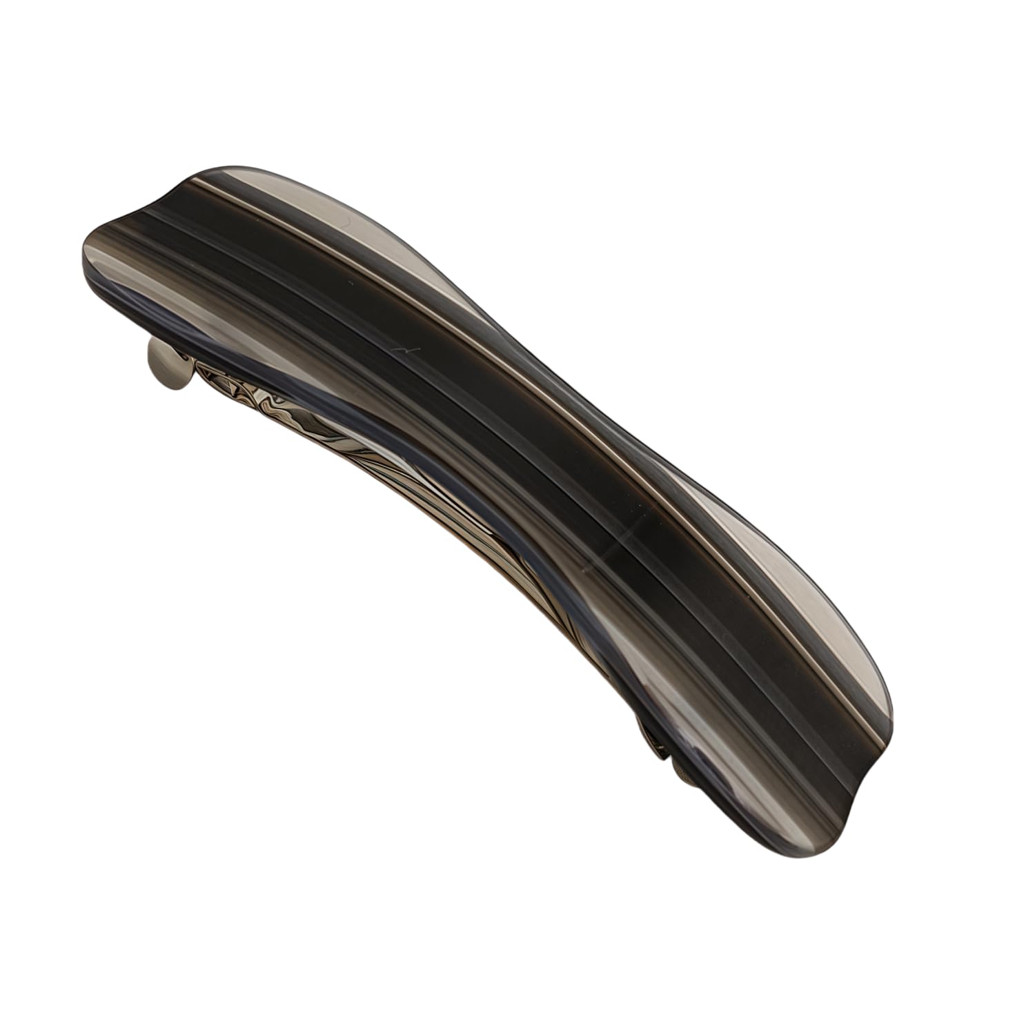 LAYONGMOLI Hair Clips for Women,3.5 Inch Acetate Medium Hair Claw Clips for Women Thin Thick Curly Hair,Strong Hold No Slip Grip,French Classic