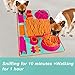 Vivifying Schnüffelmatte für Hunde, Interaktive Hundespielzeug für Langeweile und geistige Stimulation, Schnüffelteppich für Hunde Groß fördert natürliche Futtersuche und langsames Fressen