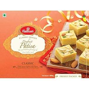 Haldiram’s Patisa, 400g, Indian Sweets Diwali Gift Pack