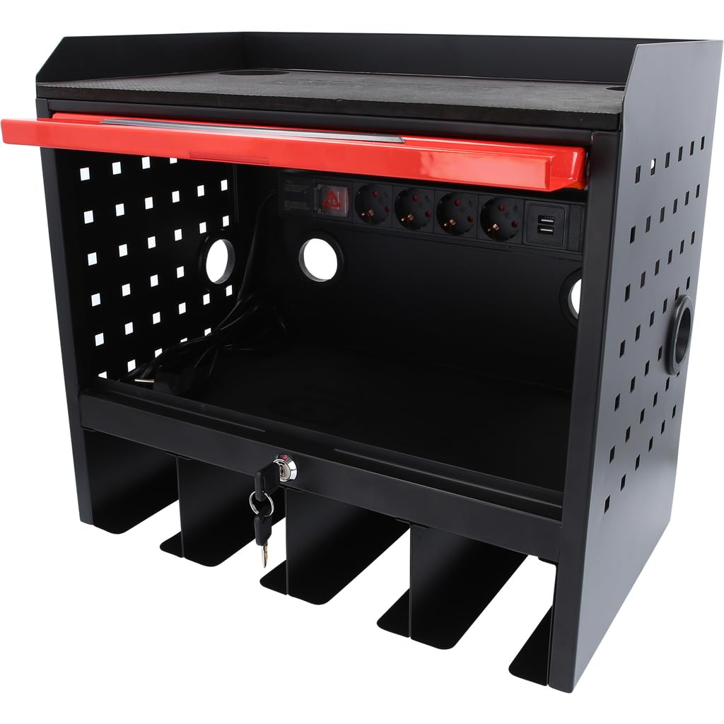 KS Tools 515.6901 eMONSTER Werkzeugschrank zur Wandmontage mit 1 Tür, H435xB480xT282mm