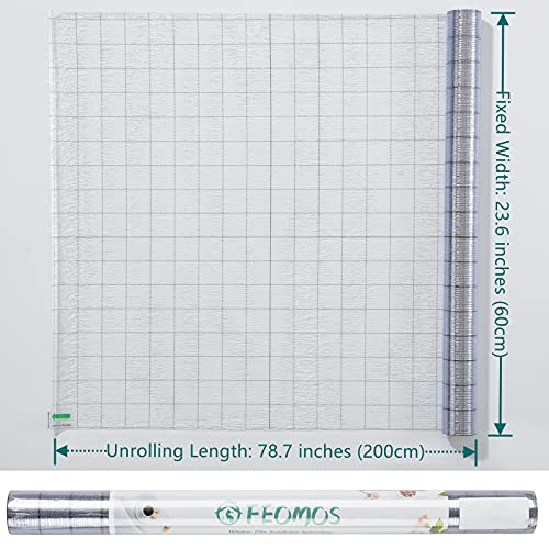 Feomos Rain Glass Window Film Uv Blocking Removable Window Sticker Static Cling Film Vinyl Decorative Glass Film For Windows Doors Privacy Non Adhesive 23.6 X 78.7 Inches #TOP6