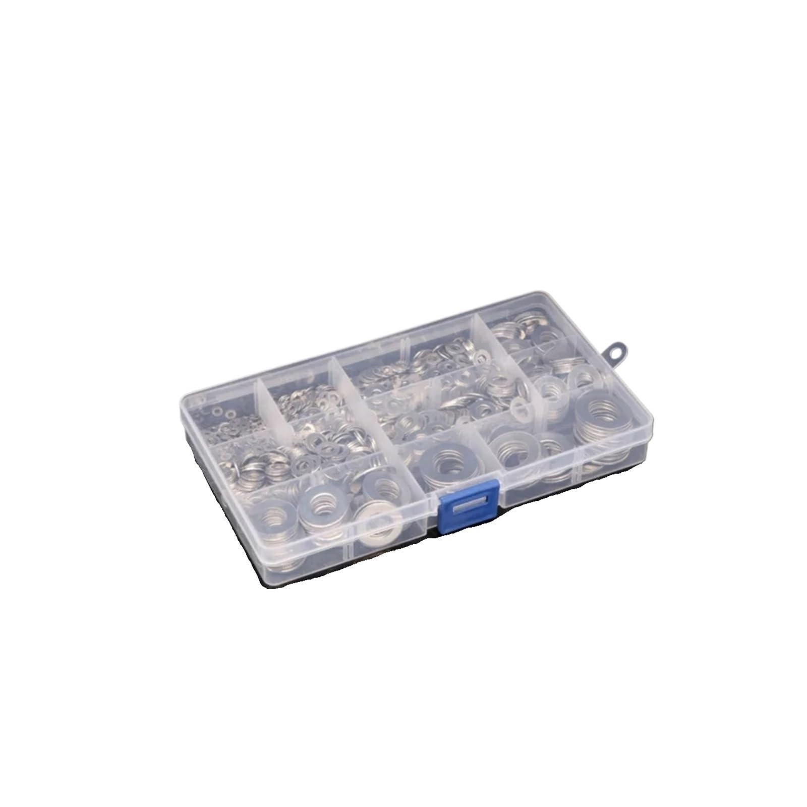 Juego de arandelas de acero inoxidable de 1010 piezas, arandelas planas, arandelas de anillo, juntas, kit surtido M2 M3 M4 M5 M6 M8 M10 M12