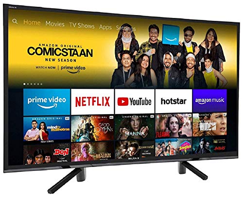 Image of Sony Bravia 80cm (32 Inches) HD Ready LED TV with Fire TV Stick, KLV-32R422F (Black) | Smart Combo