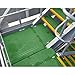 Agfabric 1x1ft Fiberglass Molded Grating 1'' Thickness Drainage Covers, Durable, Recycle, Car Wash, Wearproof, Rustless, Green, (12inx12in 1pc)