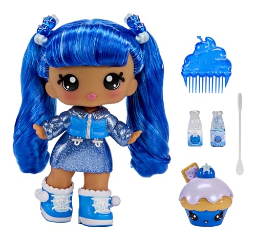 Yummiland Large Doll + Lipgloss Pet- Blueberry