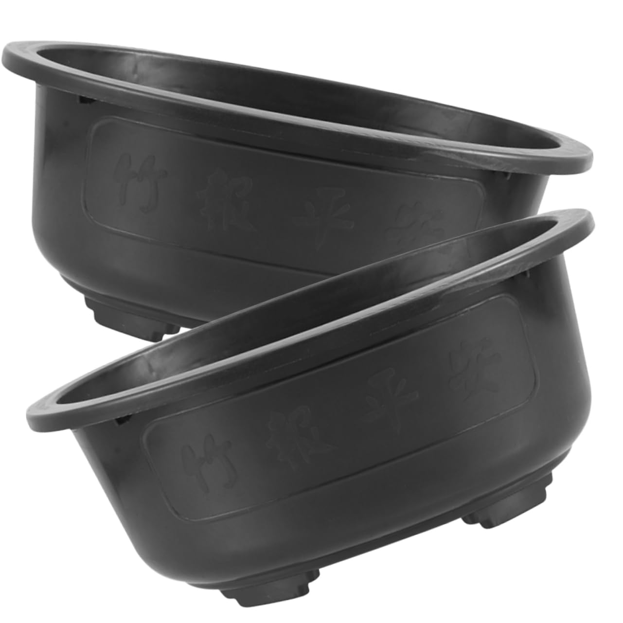 SUPVOX 2 Piezas Maceta De Bonsái Jardinera De Plástico Extragrande Jardineras De Jardín Aire Liquidación Macetero Bonsai Grande Contenedor De Plantas Flores Oficina El Plastico Pepino