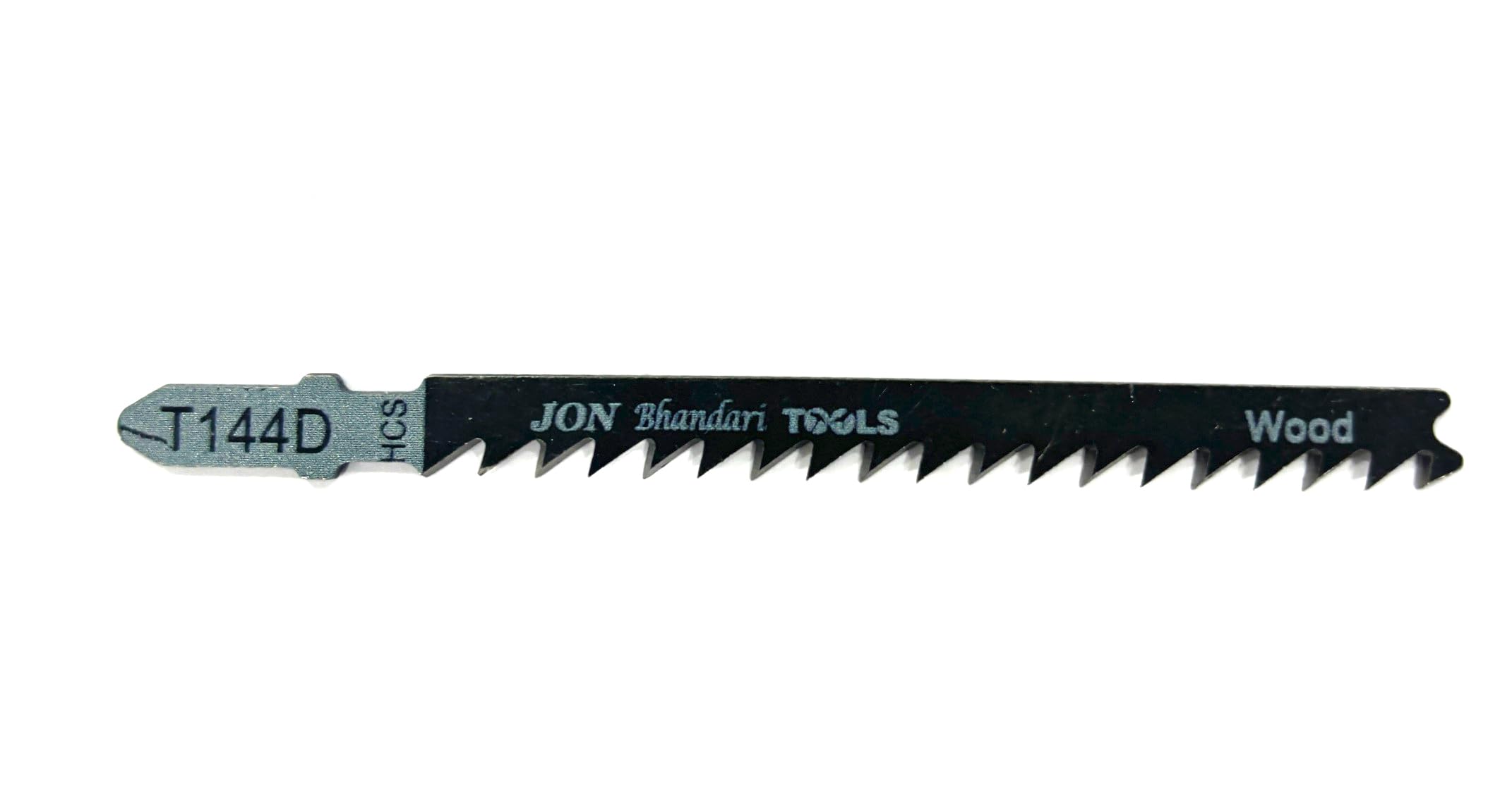 Jon Bhandari Tools 25pc Jigsaw Blades (T244D) – T-Shank High Carbon Steel Blades for Heavy Duty Precision Curve and Design Cutting in Wood, PVC & Plastic – Professional, Industrial & DIY Use 1