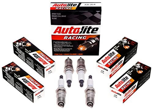 Autolite AR764-4PK High Performance Racing Resistor Spark Plug, Pack of 4