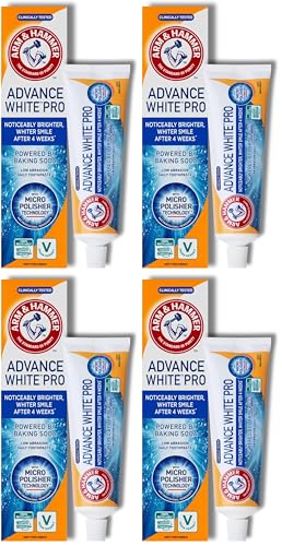 Arm & Hammer Advance White Pro Toothpaste 75ml (Pack of 4)