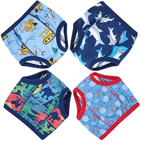 FLYISH DIRECT Calzoncillos de Entrenamiento para bebés de 4 Paquetes Cover