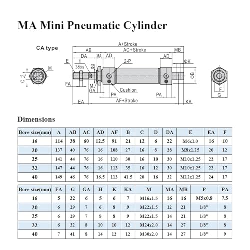 Vérin pneumatique double effet pour automatiser un grand déplacement