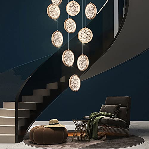 Lámpara de techo LED ligera en acrílico para iluminar habitaciones oscuras 2