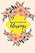 My Little Book of Blessings: Daily Gratitude Journal, Notebook, Diary, Sunshine Yellow (Gift of Love)