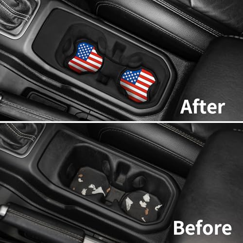 Portavasos para Jeep Wrangler JL Gladiator JT 2018-2025 miniatura 6