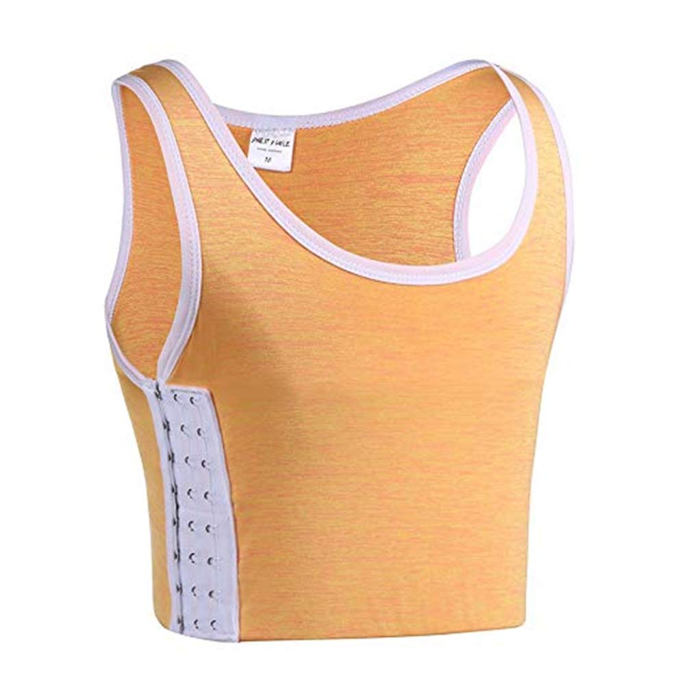 Binder Cotton Trans Tomboy - Canotta Corta, Reggiseno Compressivo Per Torace (Taglie S-6XL) - Foto 8