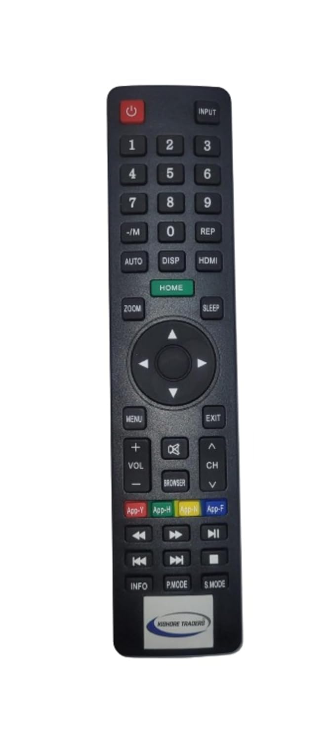 Compatible Remote Control for Candes Smart Led Tv (Please Match Your Old Remote with Given Image, for Work It Must Be Exactly Same As Shown in Image)-image-10