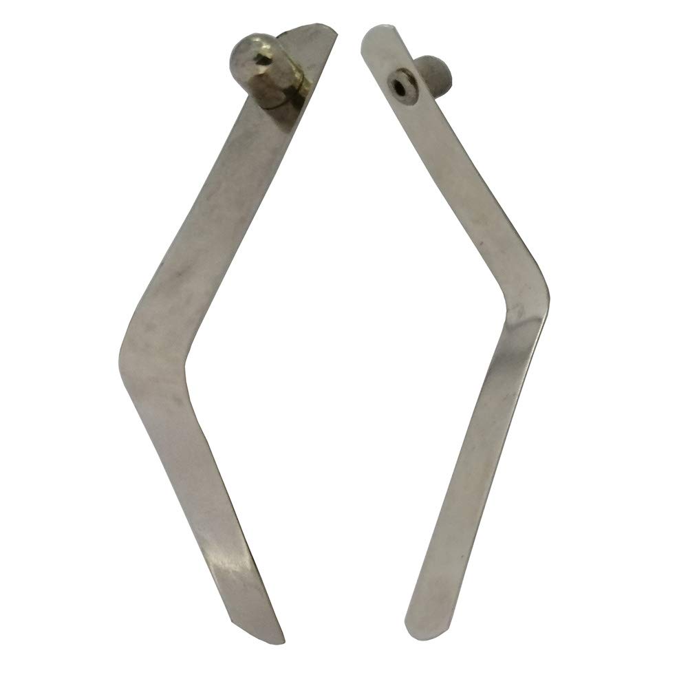 Kayak & Tent Pole Spring Push Buttons – 50 Pieces In 5 Sizes (5.5mm To 10mm) – Quick Release Clips For Telescopic Tubes, Awning, Camping Gear, Chairs & More