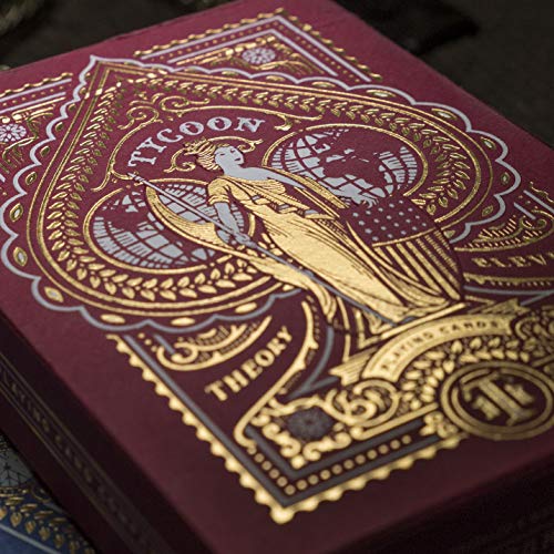 Naipes theory11 Tycoon Color Rojo miniatura 2