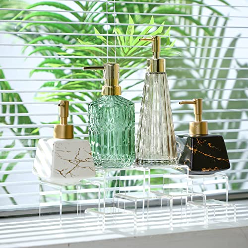 image for Chuangdi 20 Pcs Acrylic Display Risers, Clear Product Stand, Jewelry D