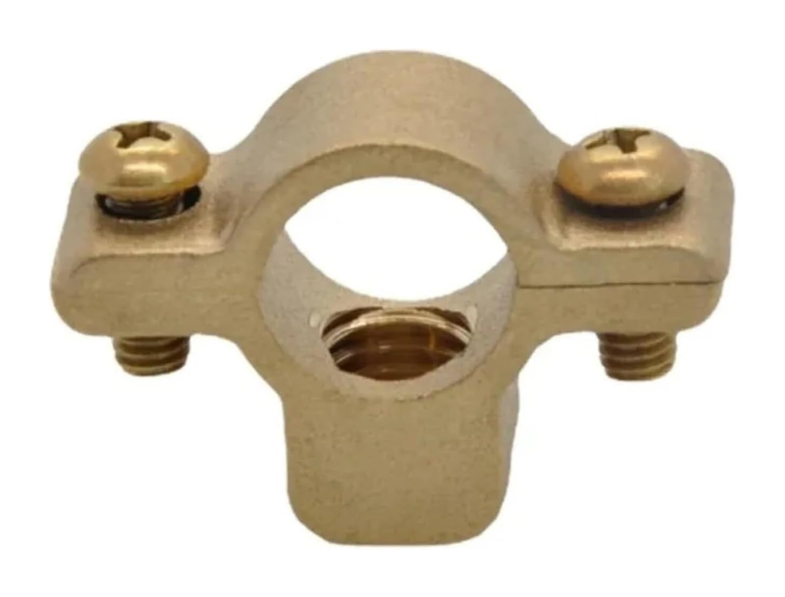 BPABDEITR 1PCS Adjustable Stainless Steel Pipe Clamp Bracket Support 13-100mm M10x1.5 Female(35mm Range 33-35mm)